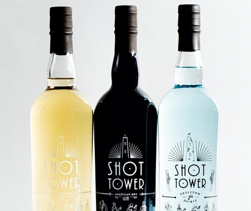 Shot Tower Gin: American Dry, Barrel Aged, and Skeleton Spirit
